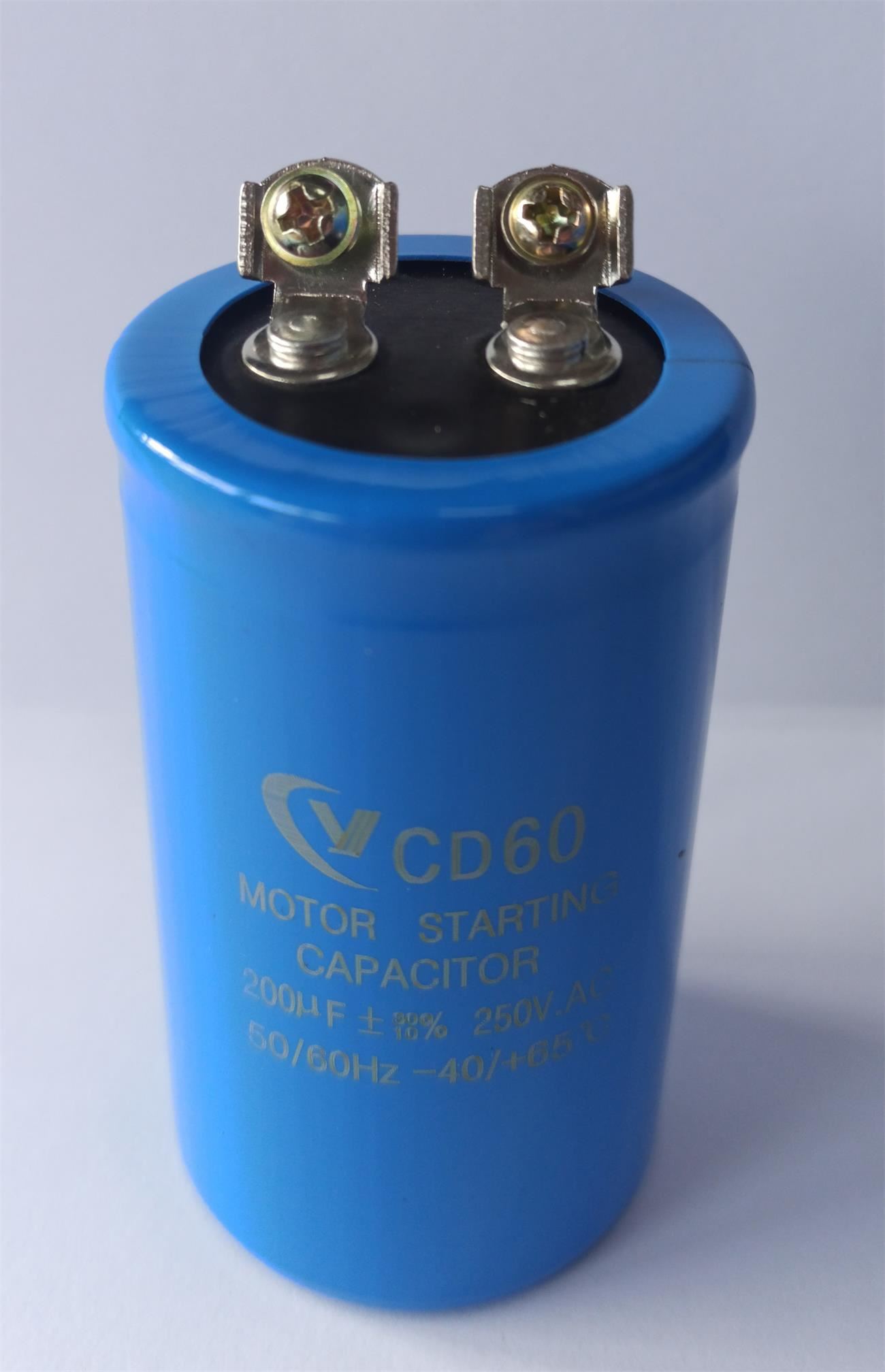 CD60   200uF-10+30% 250V.AC